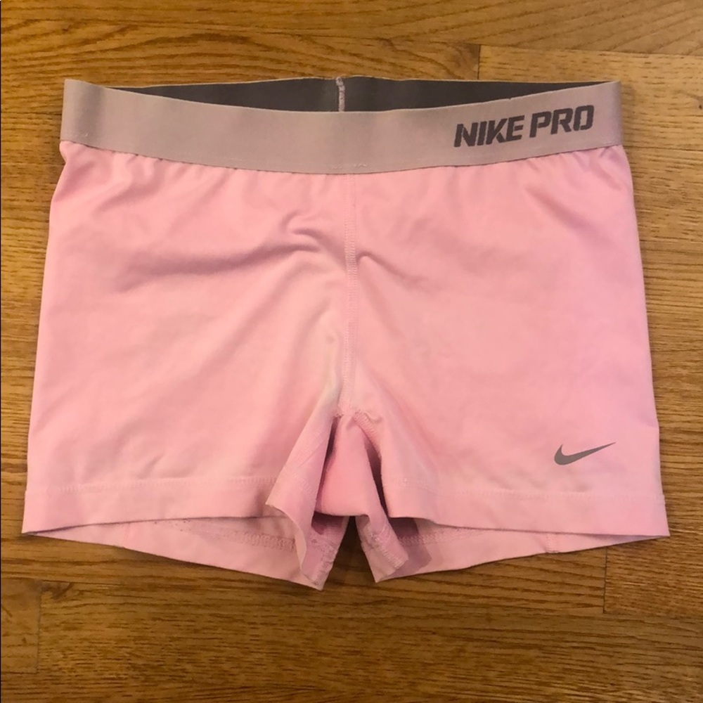 Nike pro light pink spandex